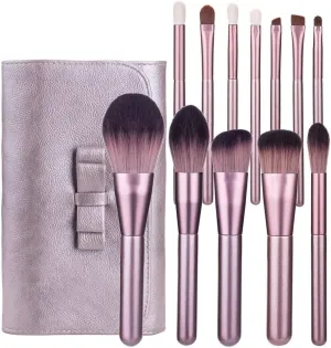 12Pcs Professional Makeup Brushes Set Large Fluffy Powder Foundation Eye Shadow Blending Cosmetic Beauty Tools Kit