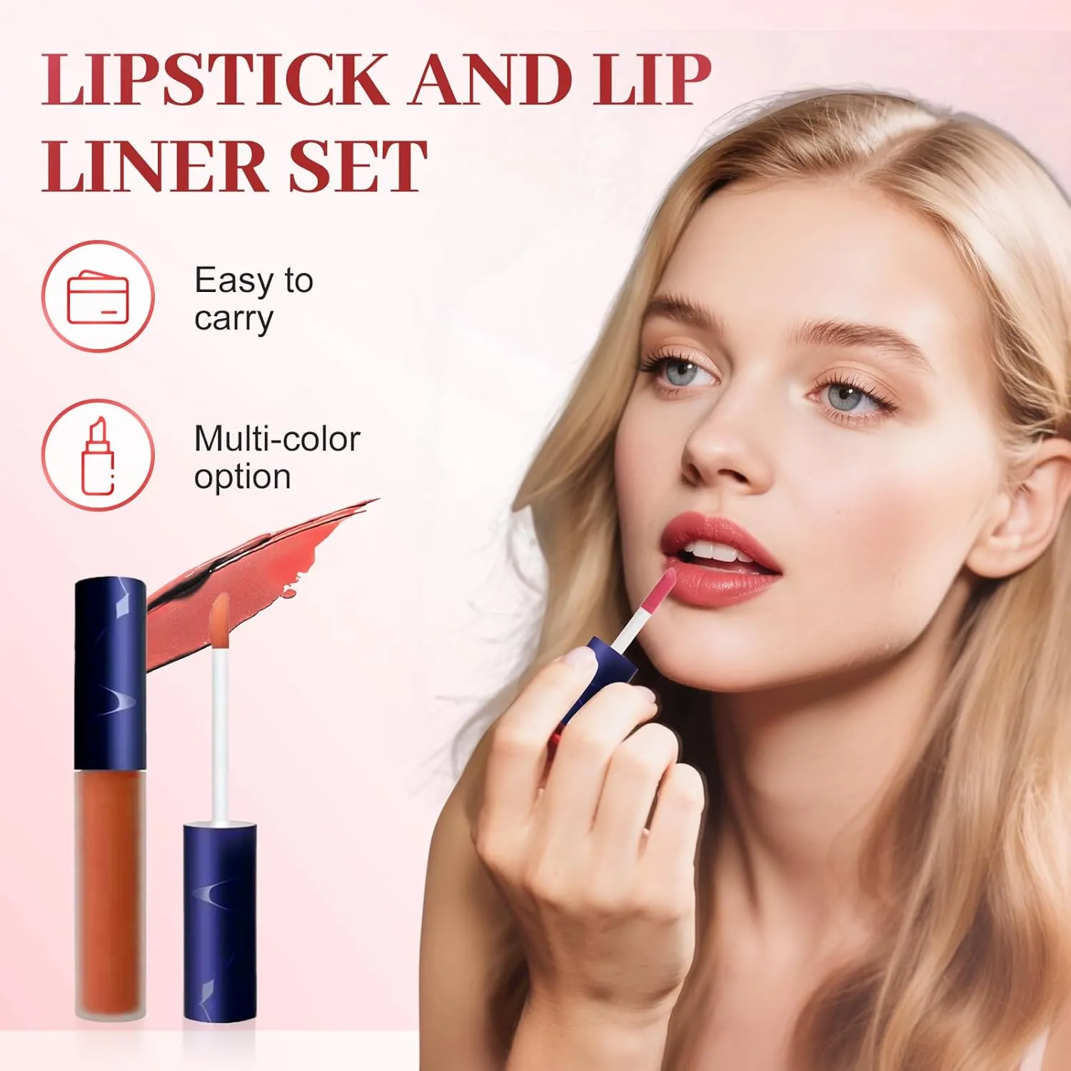 4 PCS Lips Staining Lip Oil, 2025 Upgrade Korean Lip Oil Stain, Long-Lasting Moisturizing Lip Oils, Waterproof No Fading Glossy Lip Stain Non-stick Lip Glaze Lipstick Matte (J516 B36# B16# B26#)