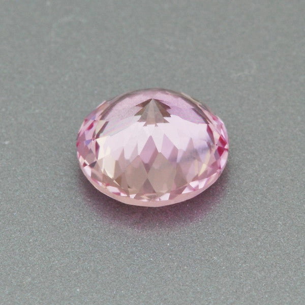 6mm Fine Loose Lab Created Carnation Pink Sapphire | 1.09 Carat Round