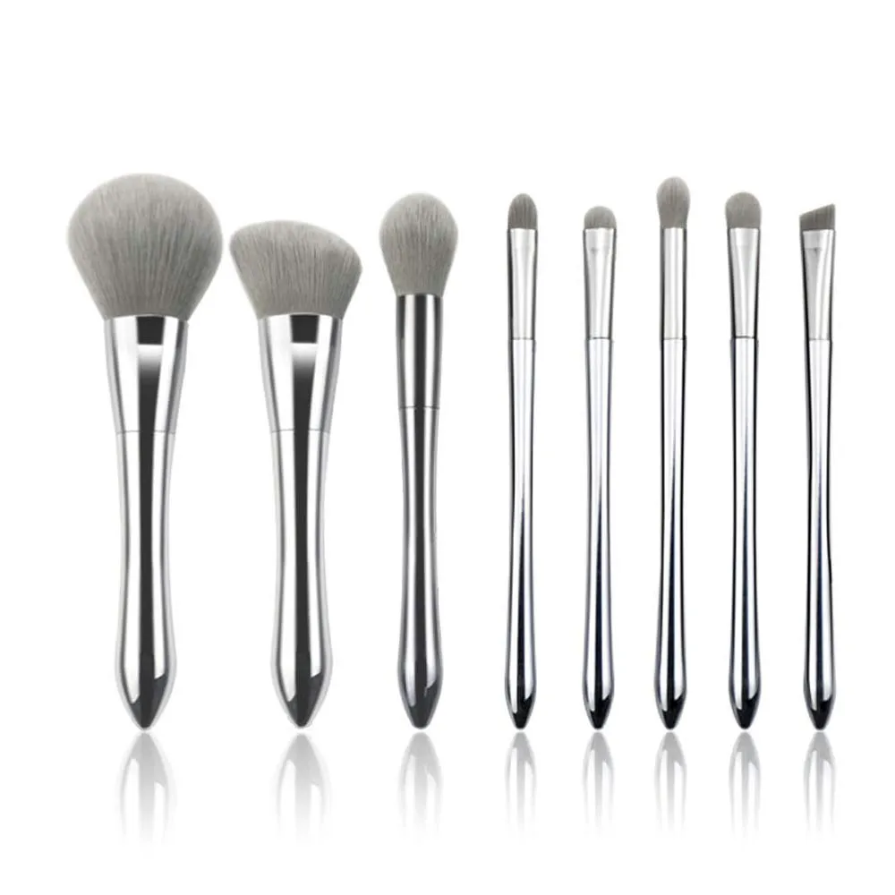 8PCS Makeup Brush Set, Eye Shadow Makeup Brush, Soft Synthetic Hair Songs Uki Red Liquid Eyeliner Eye Shadow Lip Brush (Color : OPP packaging)