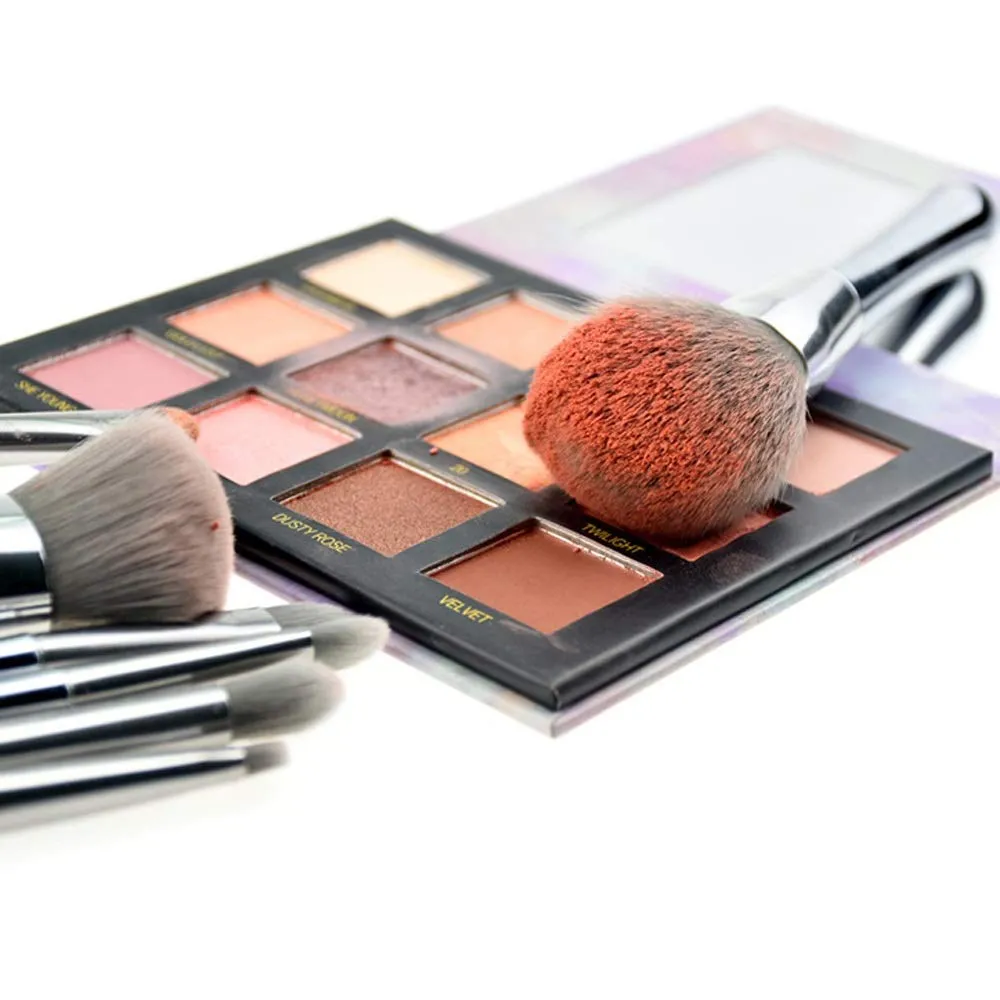 8PCS Makeup Brush Set, Eye Shadow Makeup Brush, Soft Synthetic Hair Songs Uki Red Liquid Eyeliner Eye Shadow Lip Brush (Color : OPP packaging)