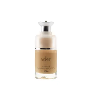 aden Cream Foundation – 15ml – Oil Free & Hypoallergenic – Long lasting & Anti-Wrinkle – Light Coverage Foundation – Made in Italy (02 Natural)