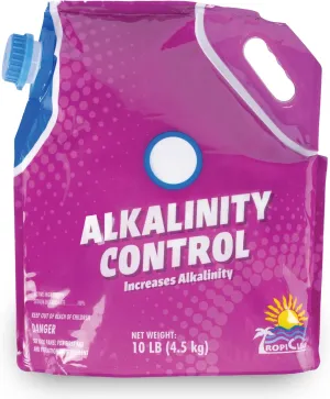 Alkalinity Increaser for Swimming Pools – Prevents Corrosion & Staining; Get's Alkalinity Up & Keeps pH Balanced, Easy-to-Use Pool Alkalinity Increaser for Optimal Water Quality (10 LB Bag)