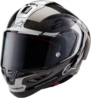 Alpinestars Supertech R10 Element Helmet, Carbon Fiber, Aerodynamic Full-Face Design, Ventilation & Safety, DOT & ECE Certified for Street & Track Riders