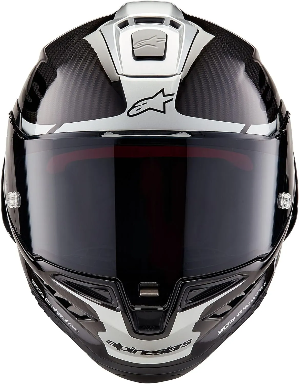Alpinestars Supertech R10 Element Helmet, Carbon Fiber, Aerodynamic Full-Face Design, Ventilation & Safety, DOT & ECE Certified for Street & Track Riders