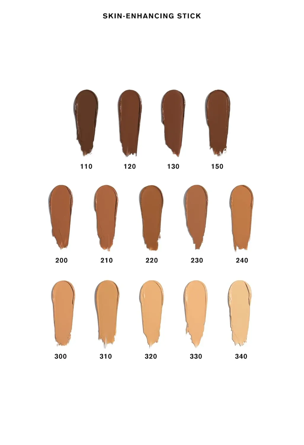 Ami Colé Skin-Enhancing Stick Foundation (110 - rich neutral ebony), 0.20 oz