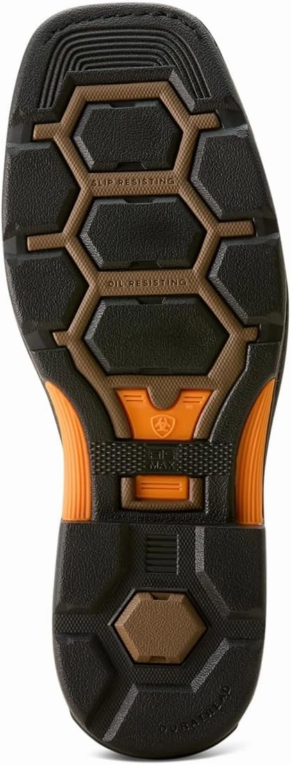 ARIAT Men`s Overdrive 11In Top Composite Wide Square Toe Work Boot