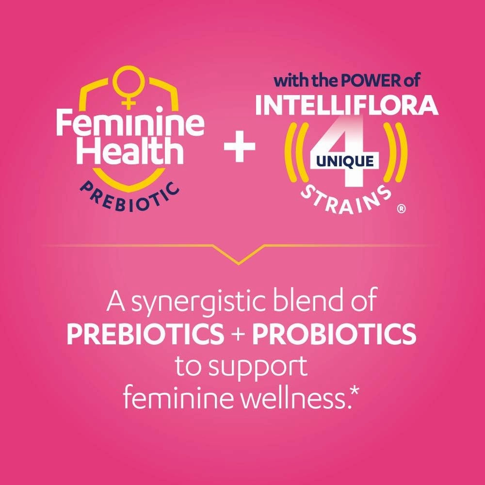AZO Dual Protection, Urinary   Vaginal Support, Prebiotics and Probiotics for Women*, Starts Working Within 24 Hours, Non-GMO, 30 Count