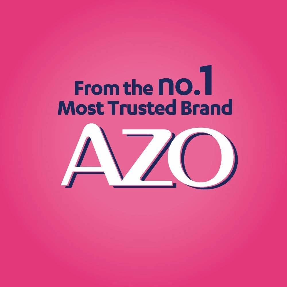 AZO Dual Protection, Urinary   Vaginal Support, Prebiotics and Probiotics for Women*, Starts Working Within 24 Hours, Non-GMO, 30 Count