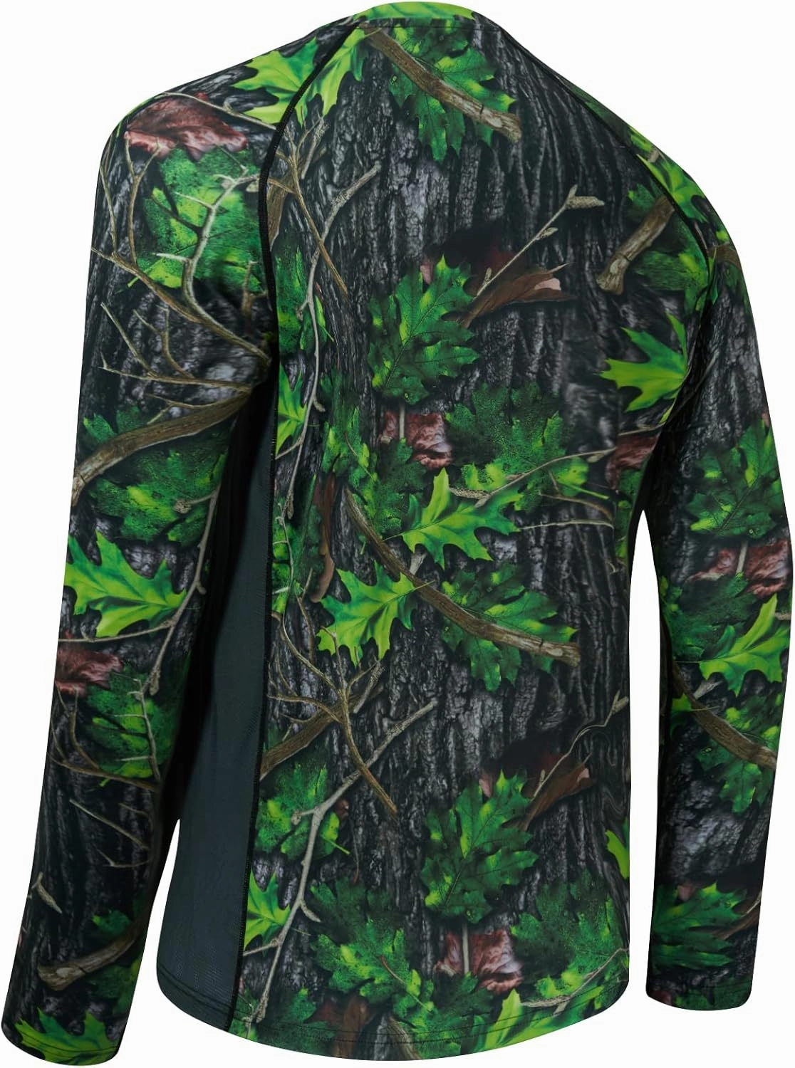 BASSDASH Men's Hunting Camo Performance Long Sleeve Shirt Fishing UPF50  FS13M