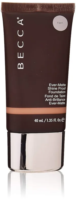 Becca Ever-Matte Shine Proof Foundation, Fawn, 1.35 Ounce