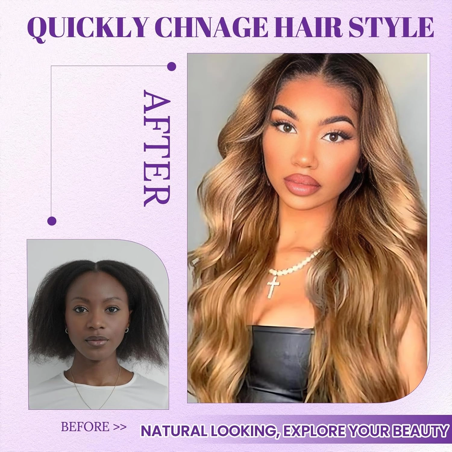 Belaved Honey Blonde 13X4 Lace Front Wigs Human Hair HD Transparent Body Wave 1B/27 Black Roots Wig Human Hair Pre Plucked HD Frontal 180 Density Glueless 22inch
