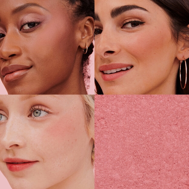 Benefit-PomPom Powder Blush - Pomegranate Rose: