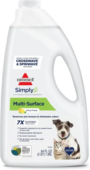 BISSELL Simply Multi-Surface Formula, 64 Fl Oz