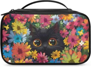 Black Horse Travel Make Up Organizer Bag Travel Size Toiletries Kit for Women Cosmetic Case Organizer for Ladies Zipper Pouch Easy To Clean & Protect Brushes From Dust