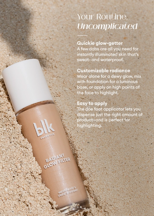 blk cosmetics fresh radiant glow filter complexion booster