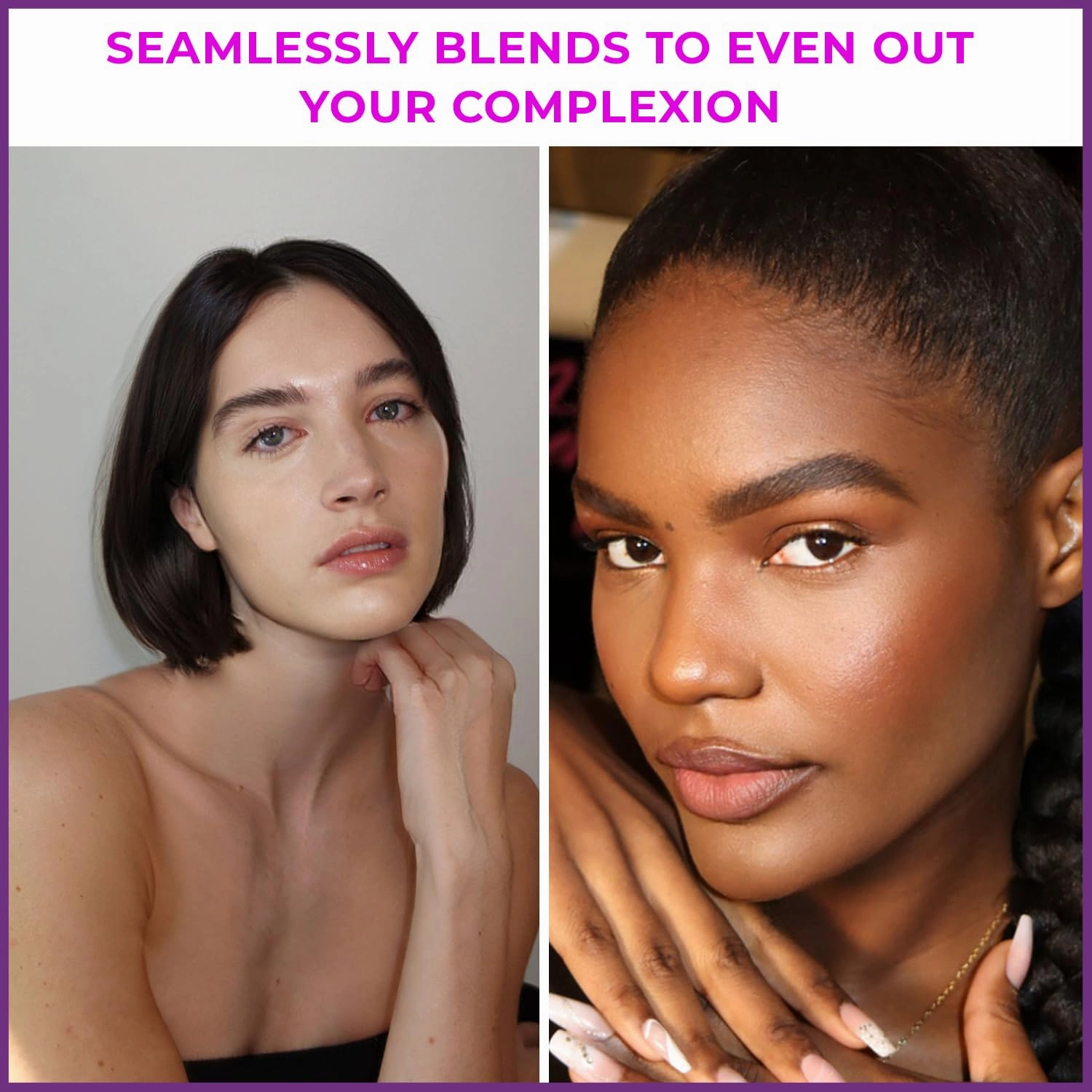 BlurEFX™ Flawless Concealer & Foundation Duo, Skin-Perfecting Radiance Meets Skincare, Paraben-Free, Cruelty Free, and Vegan-Friendly (Mochalicious, One Size)