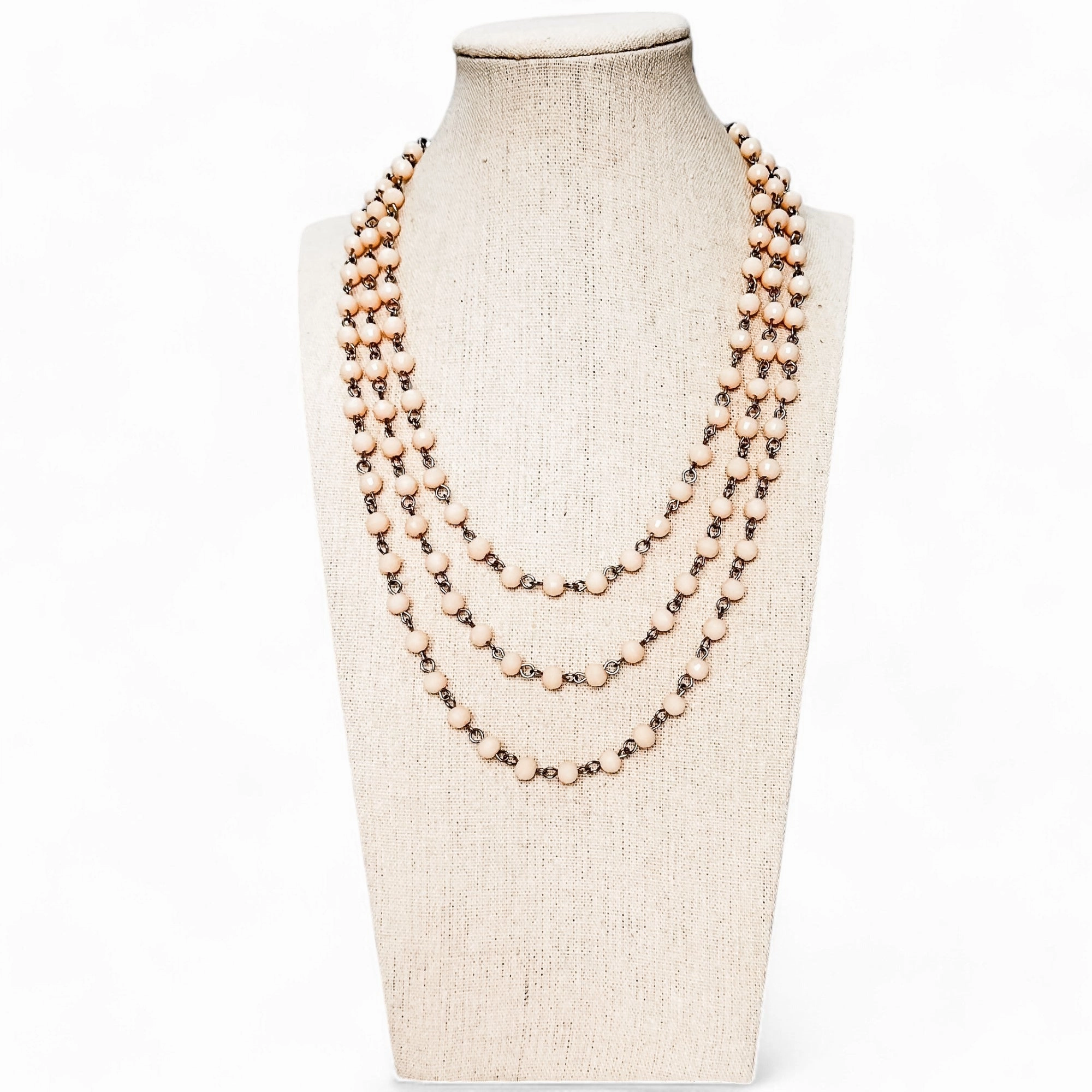 Blush Multi-Strand Necklace