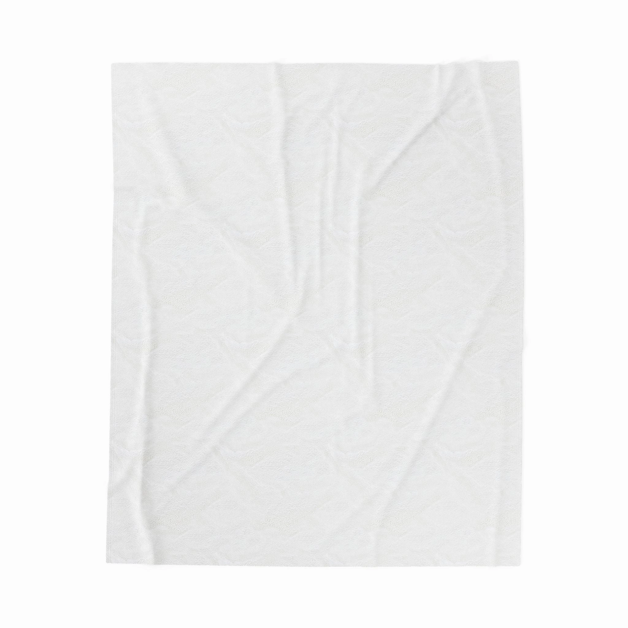 Blush of Rose Velveteen Plush Blanket