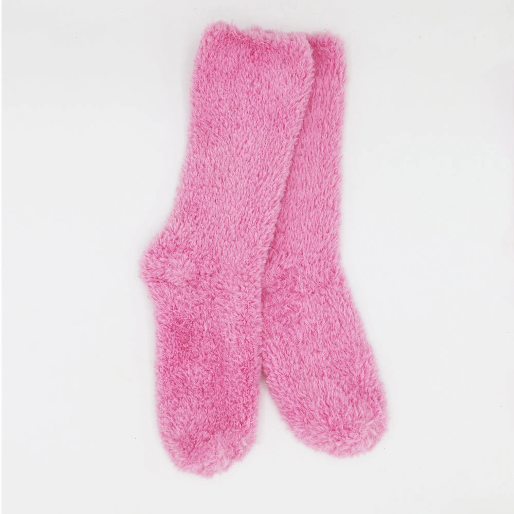 BLUSH ROSE COZY WARM SOCKS