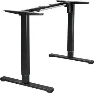 BONTEC Electric Standing Desk Frame, Height Adjustable Sit Stand Desk Base Ergonomic (Single Motor)