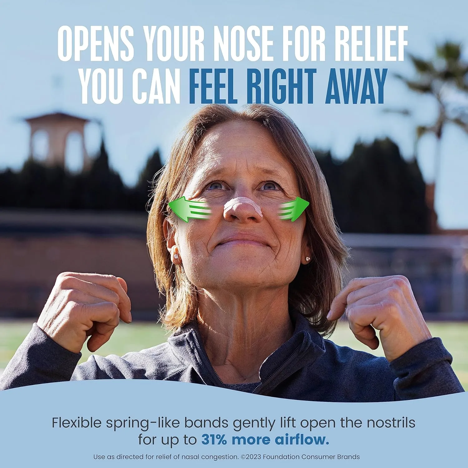 Breathe Right Nasal Strips, Extra Strength, Tan Nasal Strips, Help Stop Snoring, Drug-Free Snoring Solution & Instant Nasal Congestion Relief Caused by Colds & Allergies, 44ct (packaging my vary)