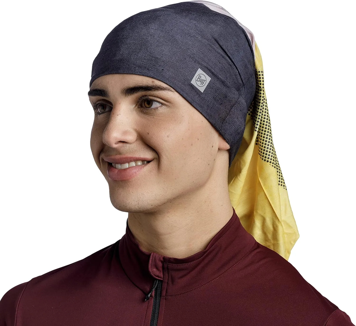 BUFF CoolNet UV Bike Neck Gaiter, Reflective, UPF 50 Sun Protection, Breathable Bandana, Quick Dry Face Mask, Adult Size