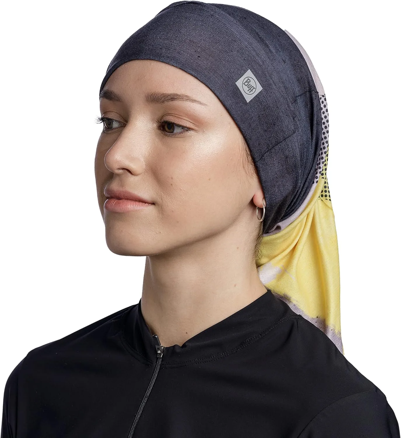 BUFF CoolNet UV Bike Neck Gaiter, Reflective, UPF 50 Sun Protection, Breathable Bandana, Quick Dry Face Mask, Adult Size