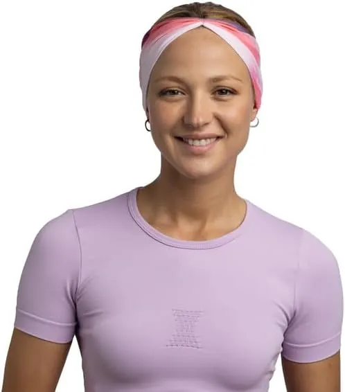 BUFF CoolNet UV Ellipse Headband, UPF50 Sun Protection, Breathable, Cooling HairWrap, Versatile, Quickdry Bandana, Adult Size