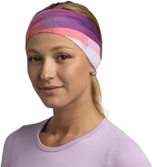 BUFF CoolNet UV Ellipse Headband, UPF50 Sun Protection, Breathable, Cooling HairWrap, Versatile, Quickdry Bandana, Adult Size