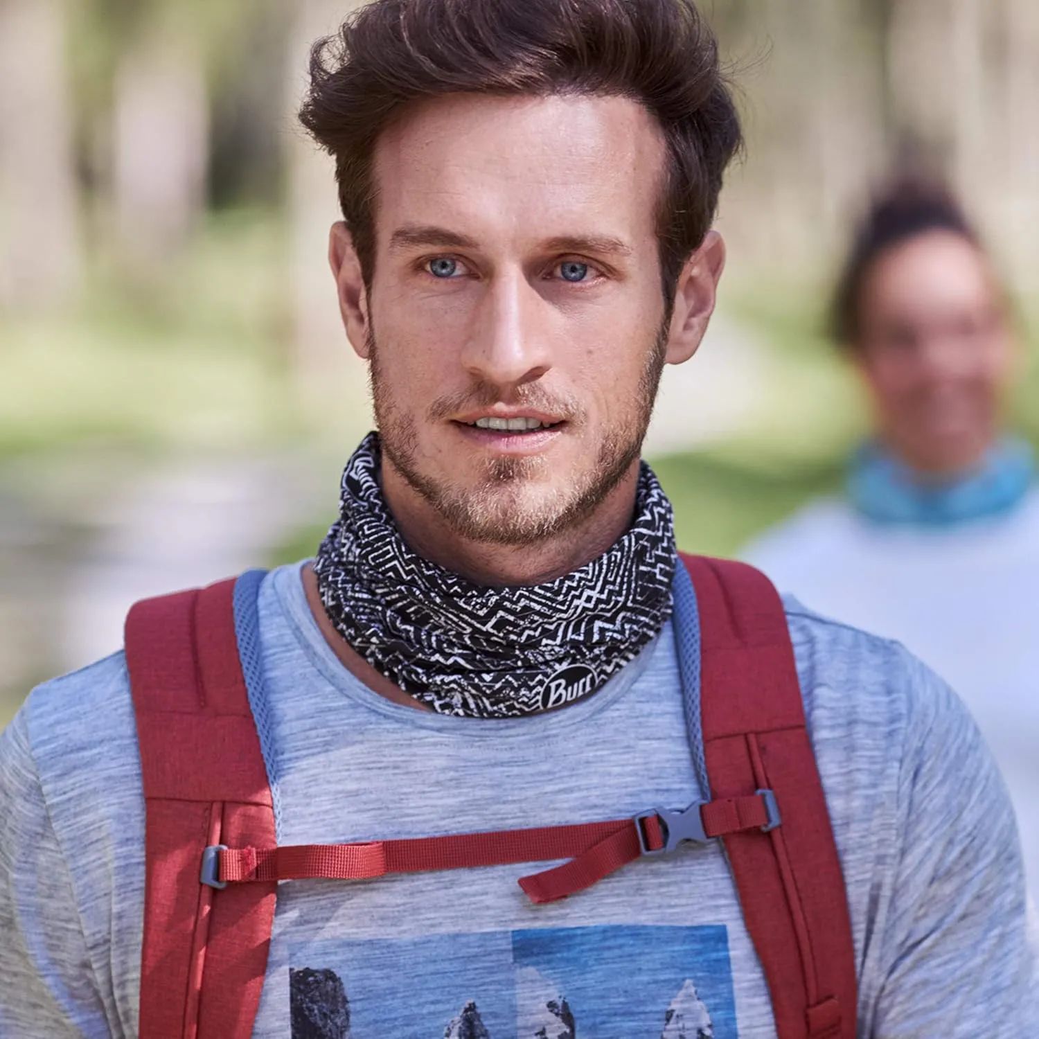 BUFF CoolNet UV XL Neck Gaiter, UPF 50 Sun Protection, Breathable, Cooling Bandana, Versatile, Quick Dry Face Mask, X-Large