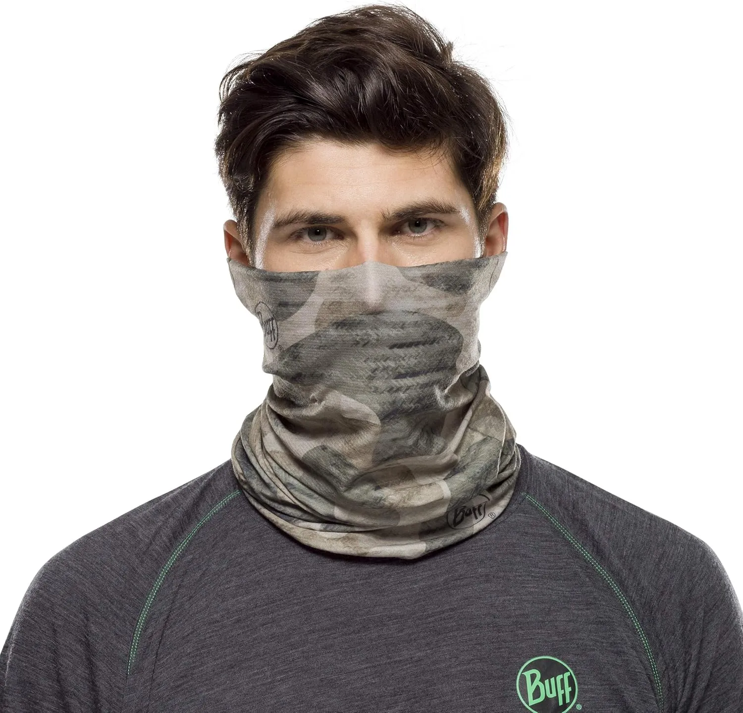BUFF CoolNet UV XL Neck Gaiter, UPF 50 Sun Protection, Breathable, Cooling Bandana, Versatile, Quick Dry Face Mask, X-Large