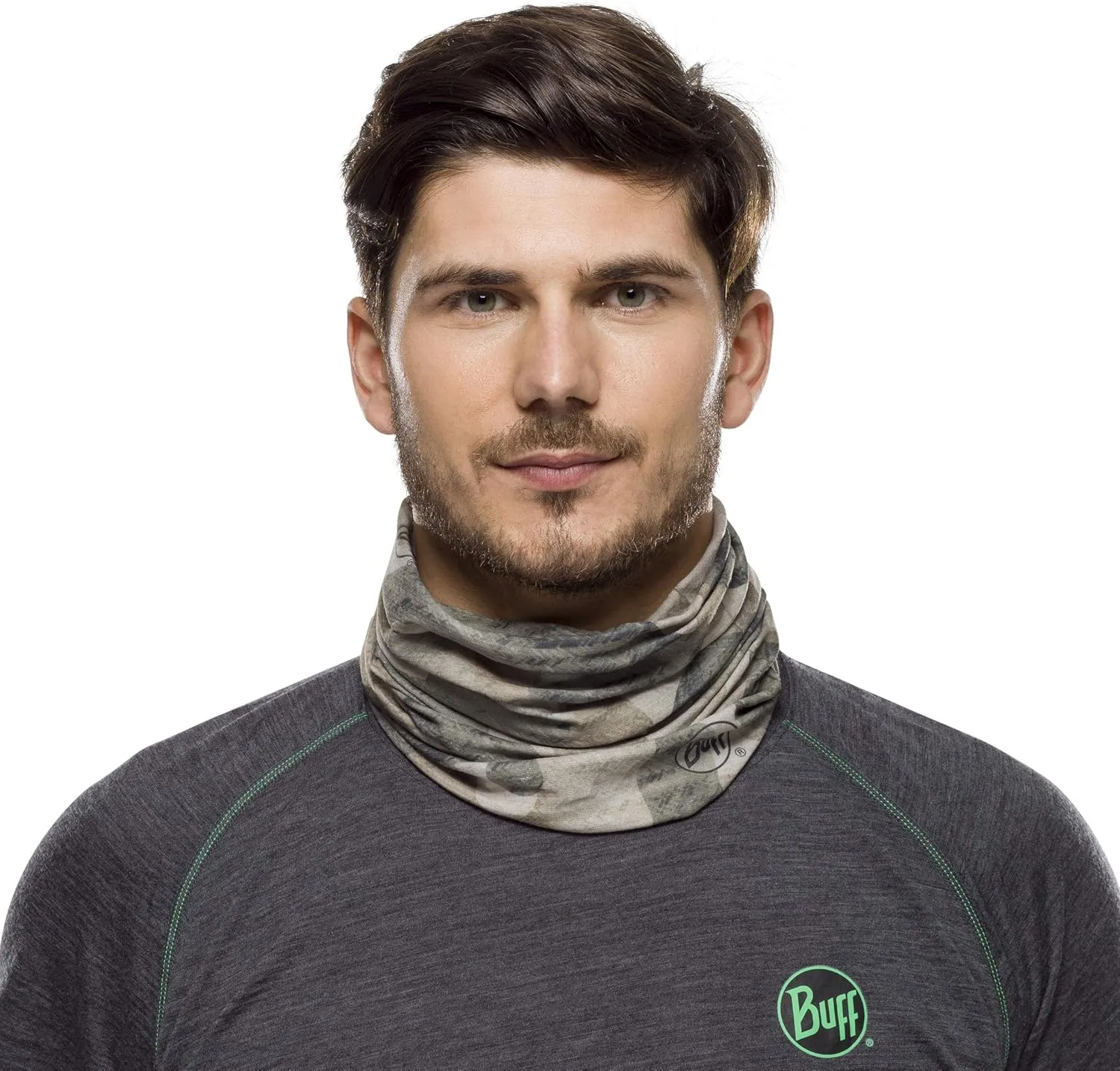 BUFF CoolNet UV XL Neck Gaiter, UPF 50 Sun Protection, Breathable, Cooling Bandana, Versatile, Quick Dry Face Mask, X-Large