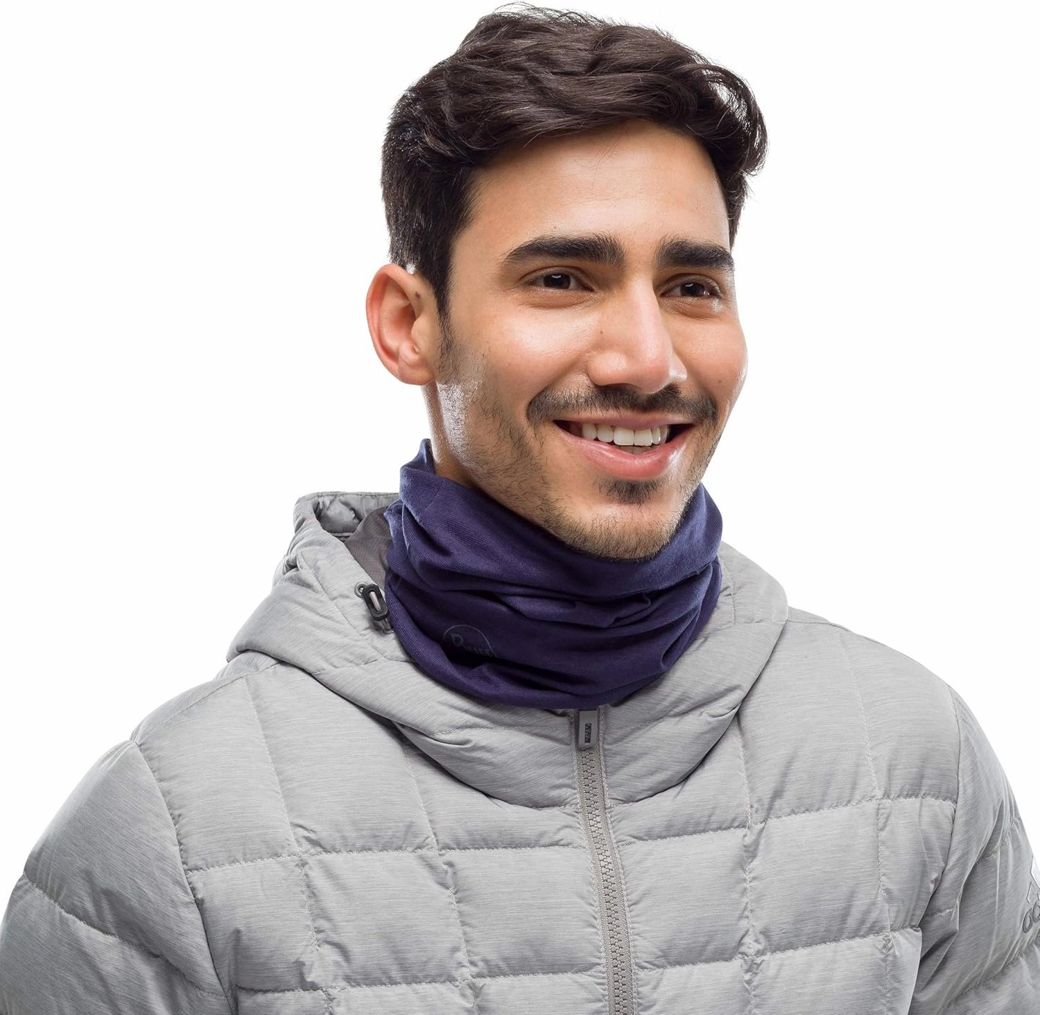 BUFF Original EcoStretch Neck Gaiter, UPF 50 Sun Protection, Breathable, Versatile, Quick Dry, Solid Colors, Adult Size