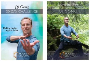 Bundle: Lee Holden Qi Gong 30-Day Challenge 2-DVD - Practice a short new qigong routine daily with Lee Holden. Perfect for seniors and beginners.