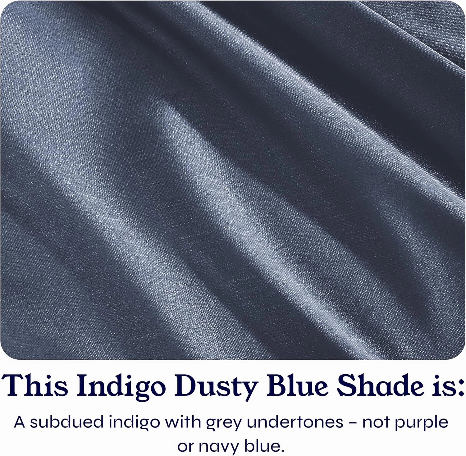 California Design Den 2-Pack Twin Sheets Set - 400 Thread Count 100% Cotton Sateen - Extra Soft, Breathable & Cooling Sheets, Wrinkle Resistant, 2 Sets of Deep Pocket Bed Sheets - Indigo Dusty Blue