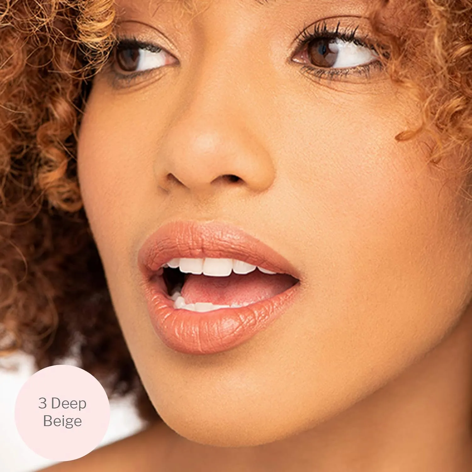 Camera Stick Foundation by True   Luscious - Full Coverage Cream Foundation - Non-Comedogenic & Hydrating Formula - Vegan, Paraben Free, & Cruelty Free - 0.49 oz (Shade 3: Deep Beige)