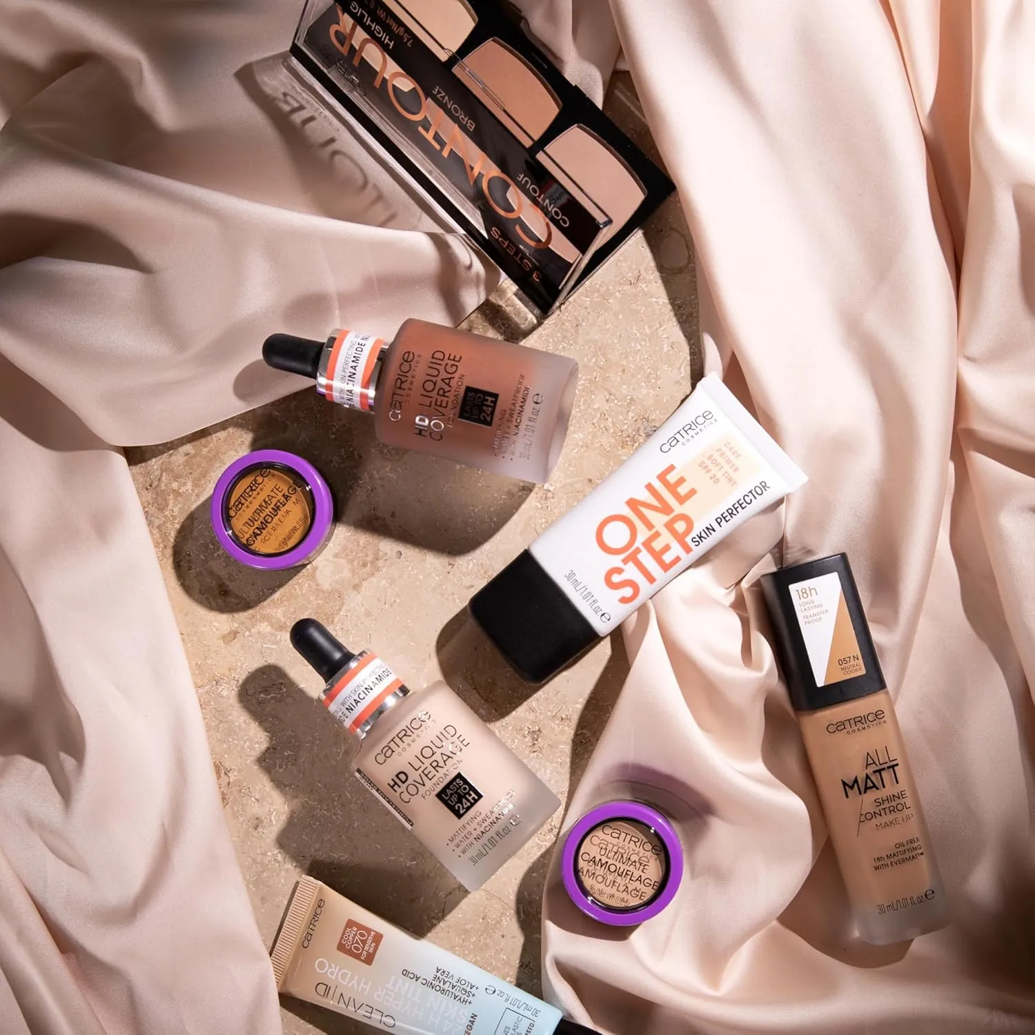 Catrice | HD Liquid Coverage Foundation | 24H Wear, Matte Finish, High Coverage, Waterproof Formula with Niacinamide | Vegan & Cruelty Free (066 | Warm Toffee)