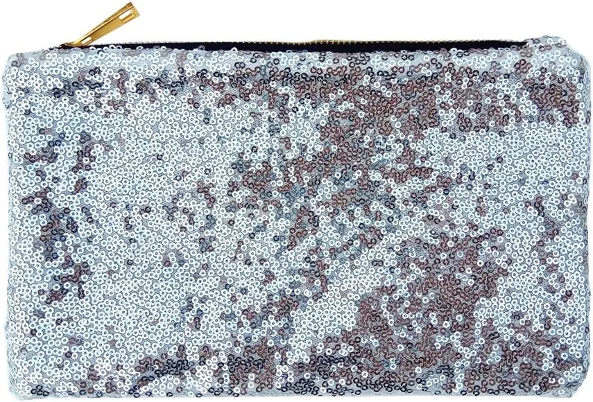 Chezi Women's Glitter Sequins Bag Small Party Evening Bag Purse Handbag