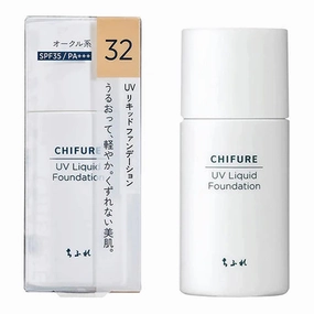Chifure Chifure Cosmetics UV Liquid Foundation - 32 Ocher System Slightly Bright