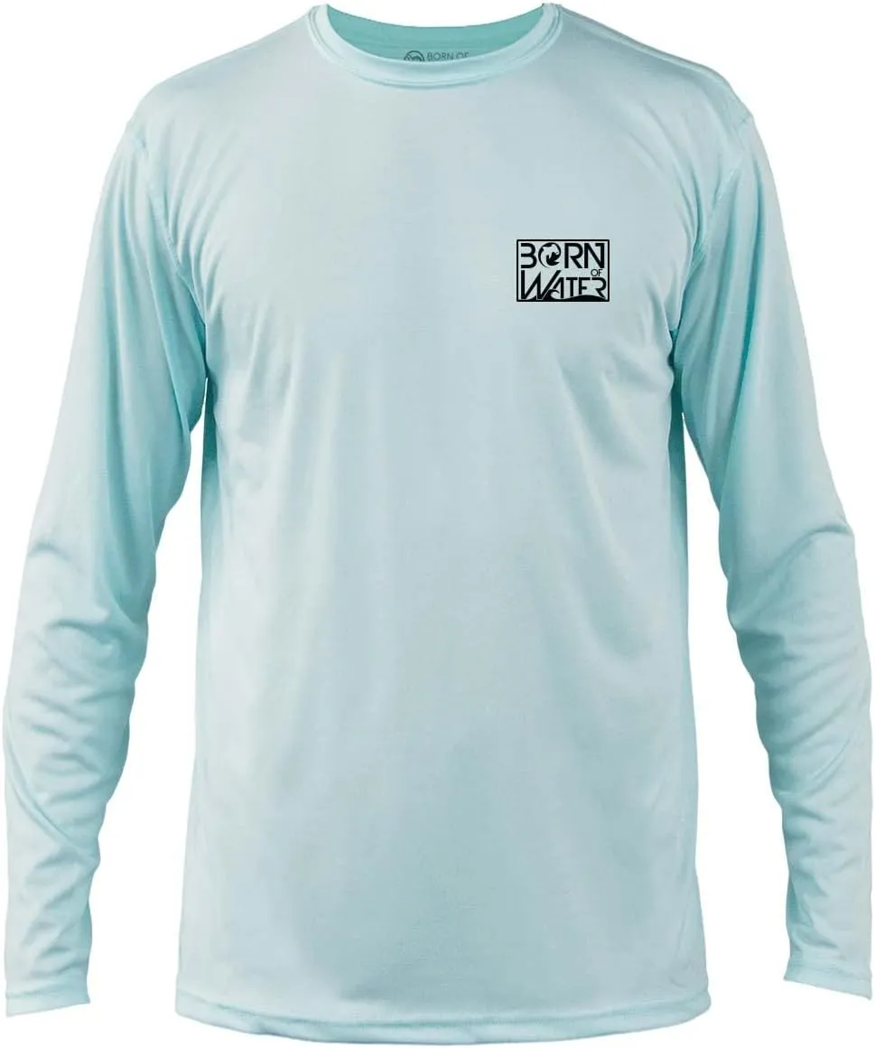Circling Hammerhead Shark Dive Flag Shirt: UV UPF  50 Long Sleeve