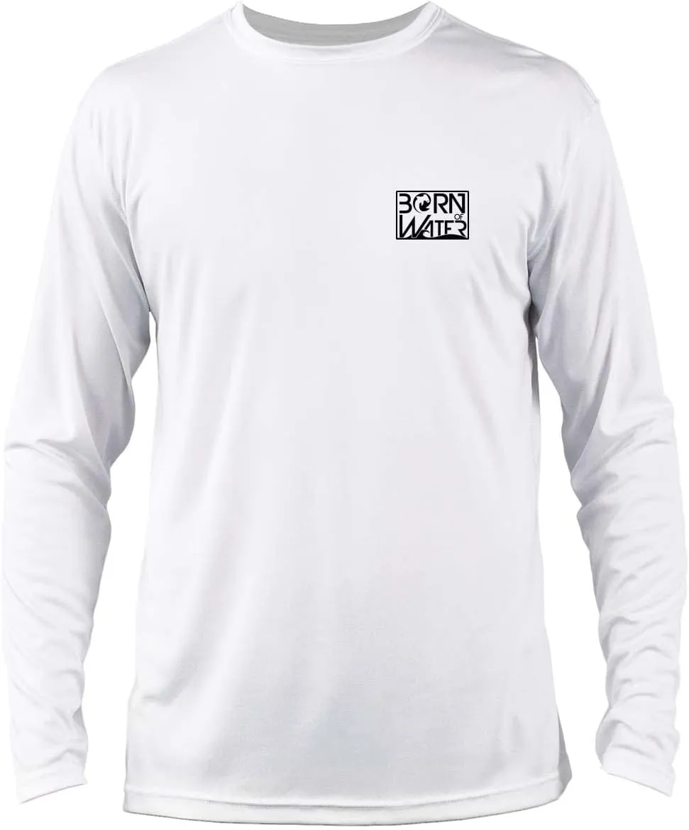 Circling Hammerhead Shark Dive Flag Shirt: UV UPF  50 Long Sleeve