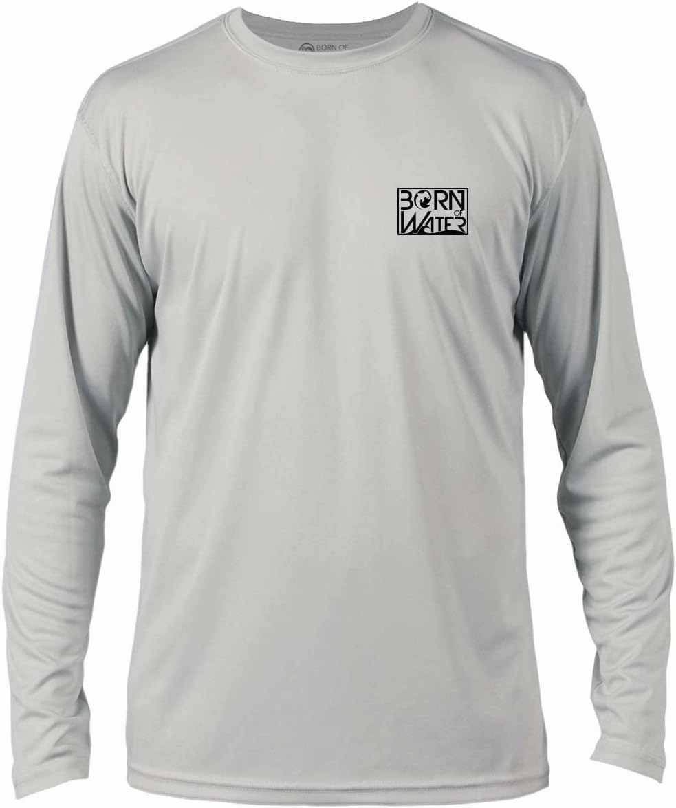 Circling Hammerhead Shark Dive Flag Shirt: UV UPF  50 Long Sleeve