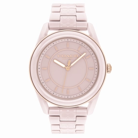 Coach Preston Blush Ceramic Women's Watch - 14503772