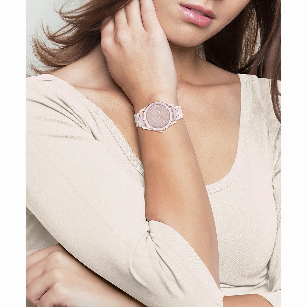 Coach Preston Blush Ceramic Women's Watch - 14503772