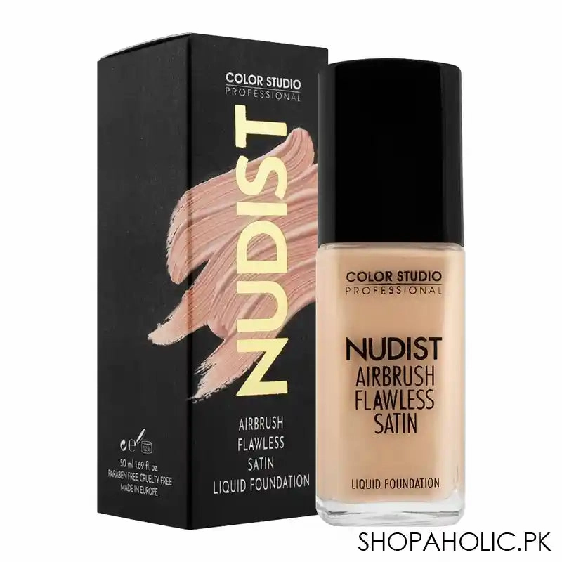 Color Studio Nudist Airbrush Flawless Satin Liquid Foundation, N23