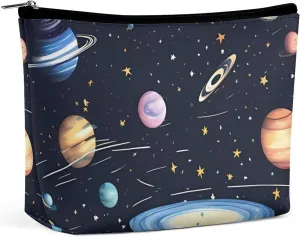 Cosmetic Bag,The Solar Family Printed Cosmetic Bag,wallet Cosmetic Bag,cute Cosmetic Bag,hand Held Cosmetic Bag