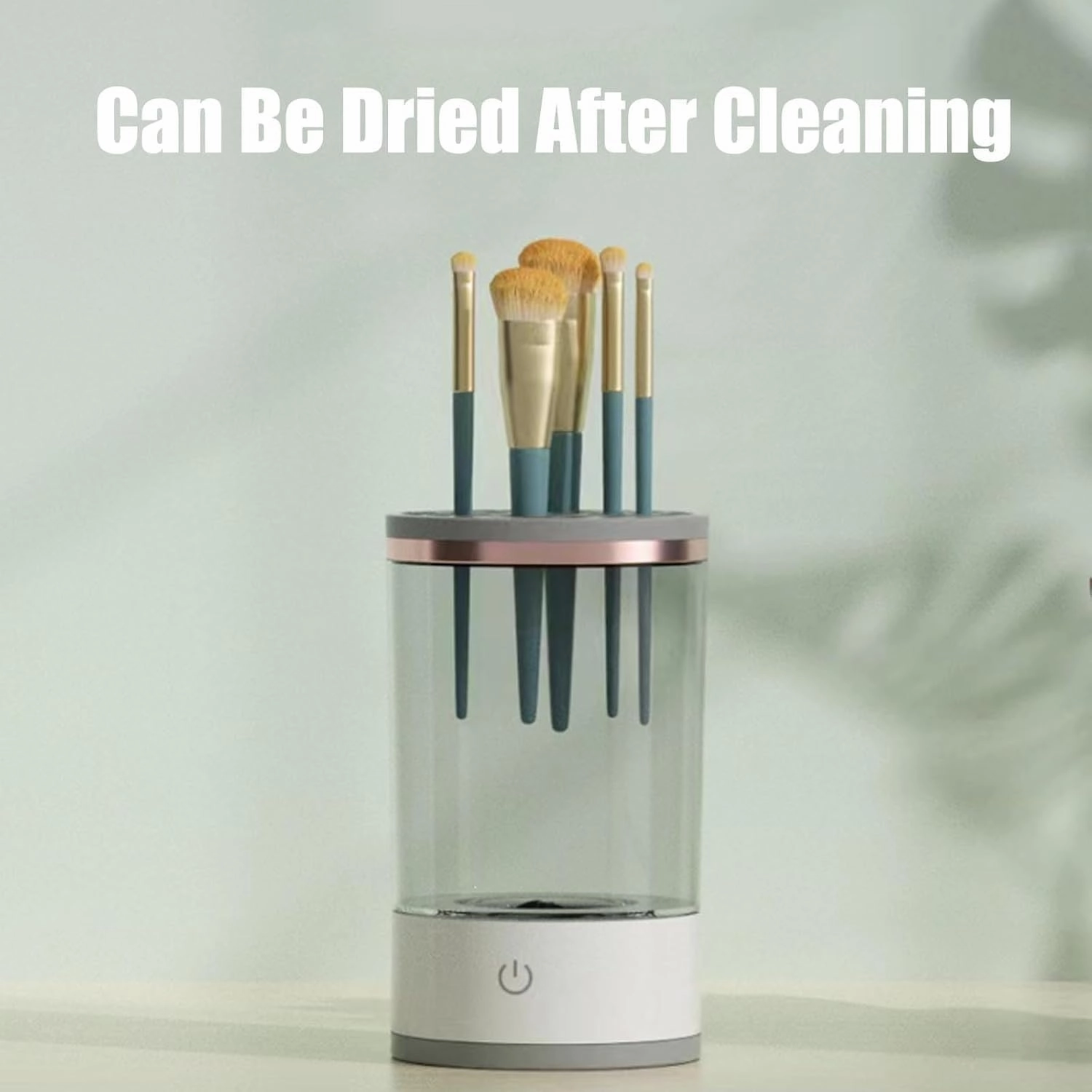 Cosmetic Brush Cleaner,Brush Cleaner Charging/Plug-in,The Cozy Luna Brush Cleaner,Make Up Brushes Cleaner Cozy Luna,CozyLuna Makeup Brush Cleaner (Charge,White)