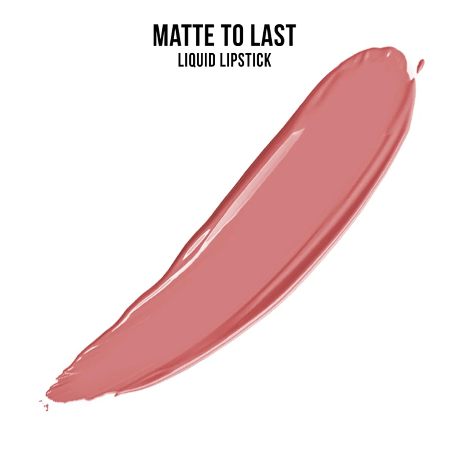Cosmetics Matte to Last Transfer Proof Liquid Lipstick - Lip Makeup with Intense Color Payoff - Long Lasting Lip Product - 01 Bombae - 0.16 oz