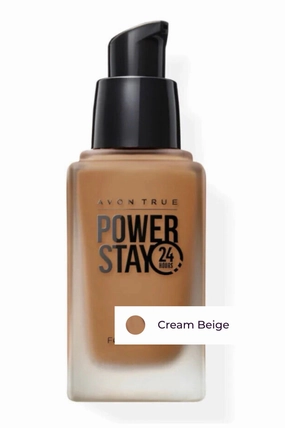 Cream Beige Powerstay 24hr Longwear Foundation SPF10. 250N